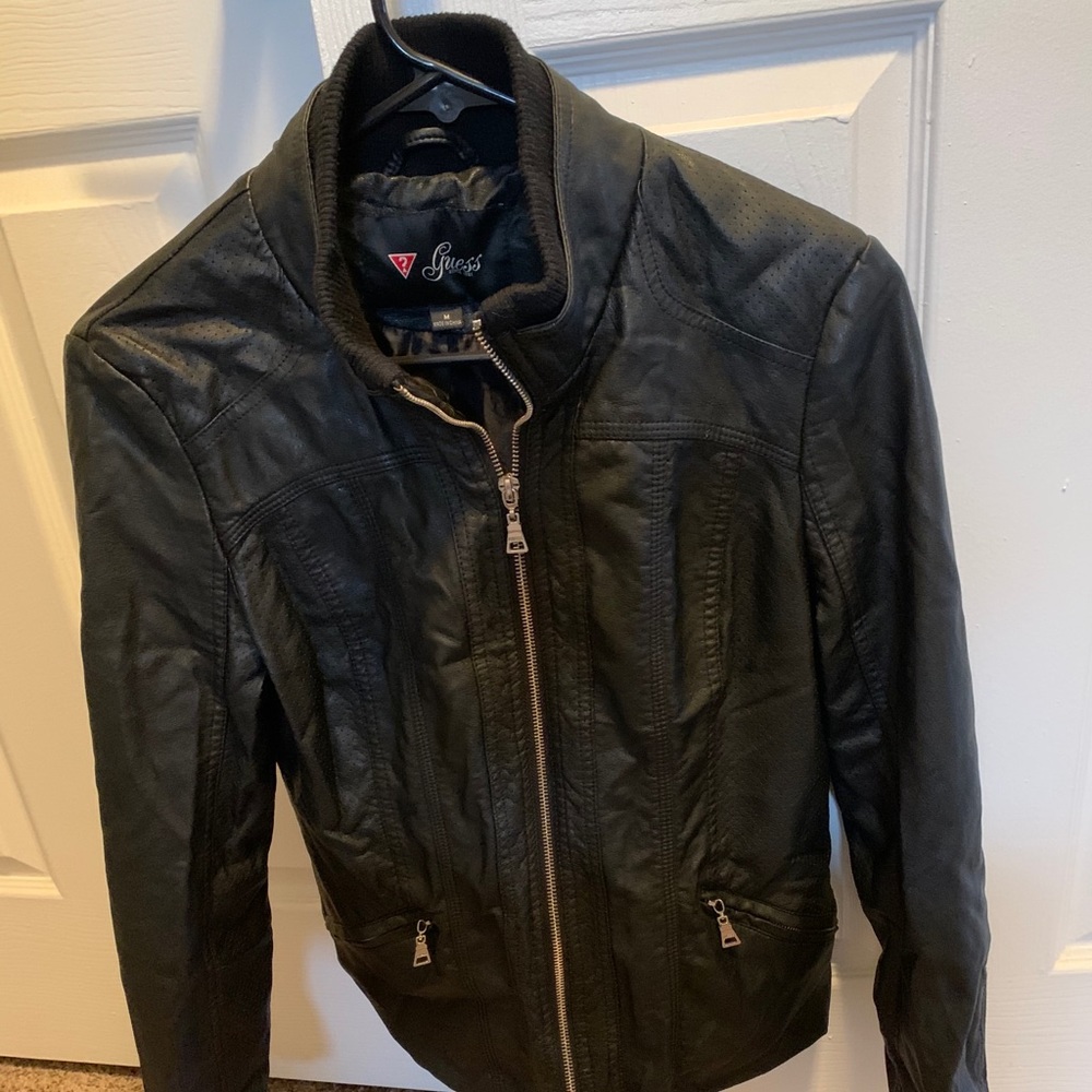 Women’s Guess faux leather jacket